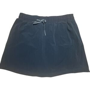 Avalanche Black Skort with Striped Bow